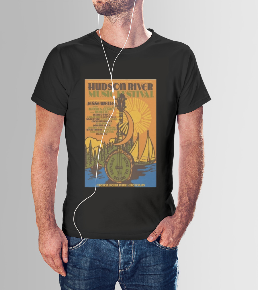 Hudson River Music Festival 2026 Croton Point Park June 21 Jesse Welles Haynes Jesh Donato Marco Price T-Shirt