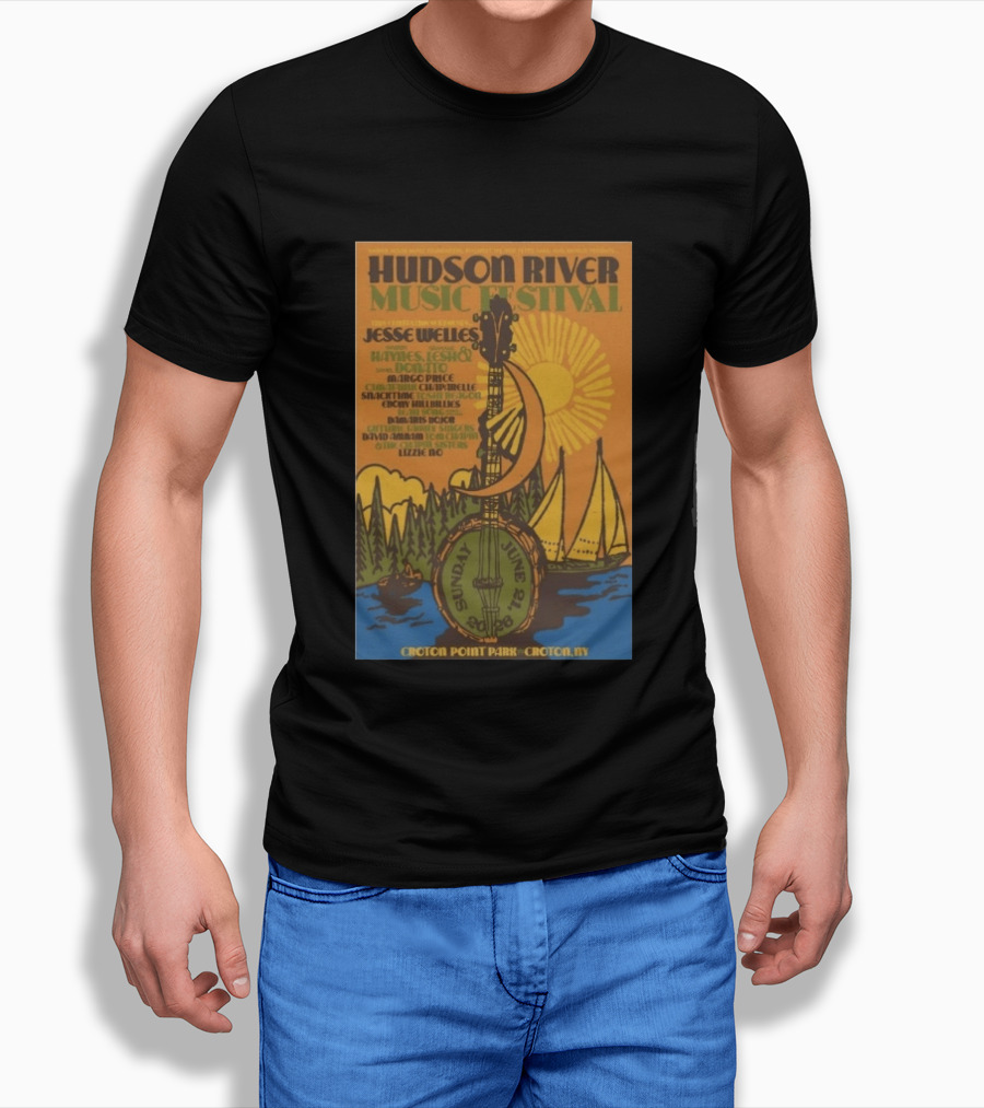 Hudson River Music Festival 2026 Croton Point Park June 21 Jesse Welles Haynes Jesh Donato Marco Price T-Shirt