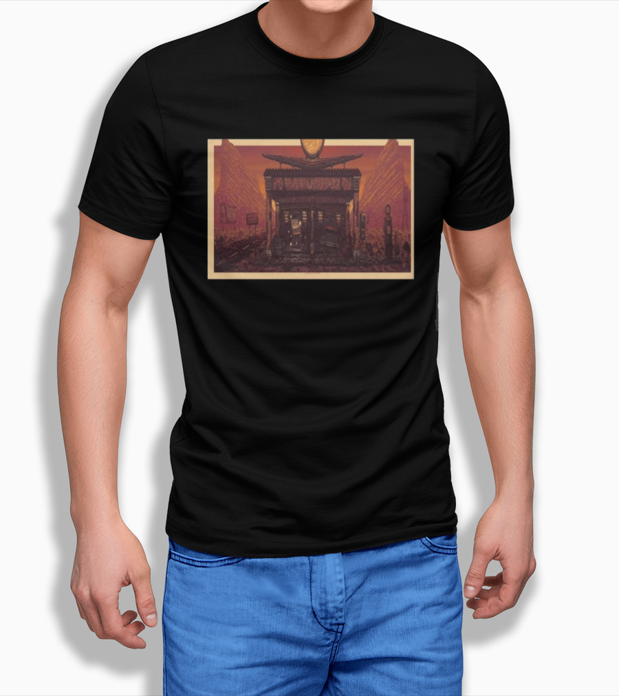 Lord Huron Tour Morrison Colorado June 10 2026 Desert Gas Station T-Shirt