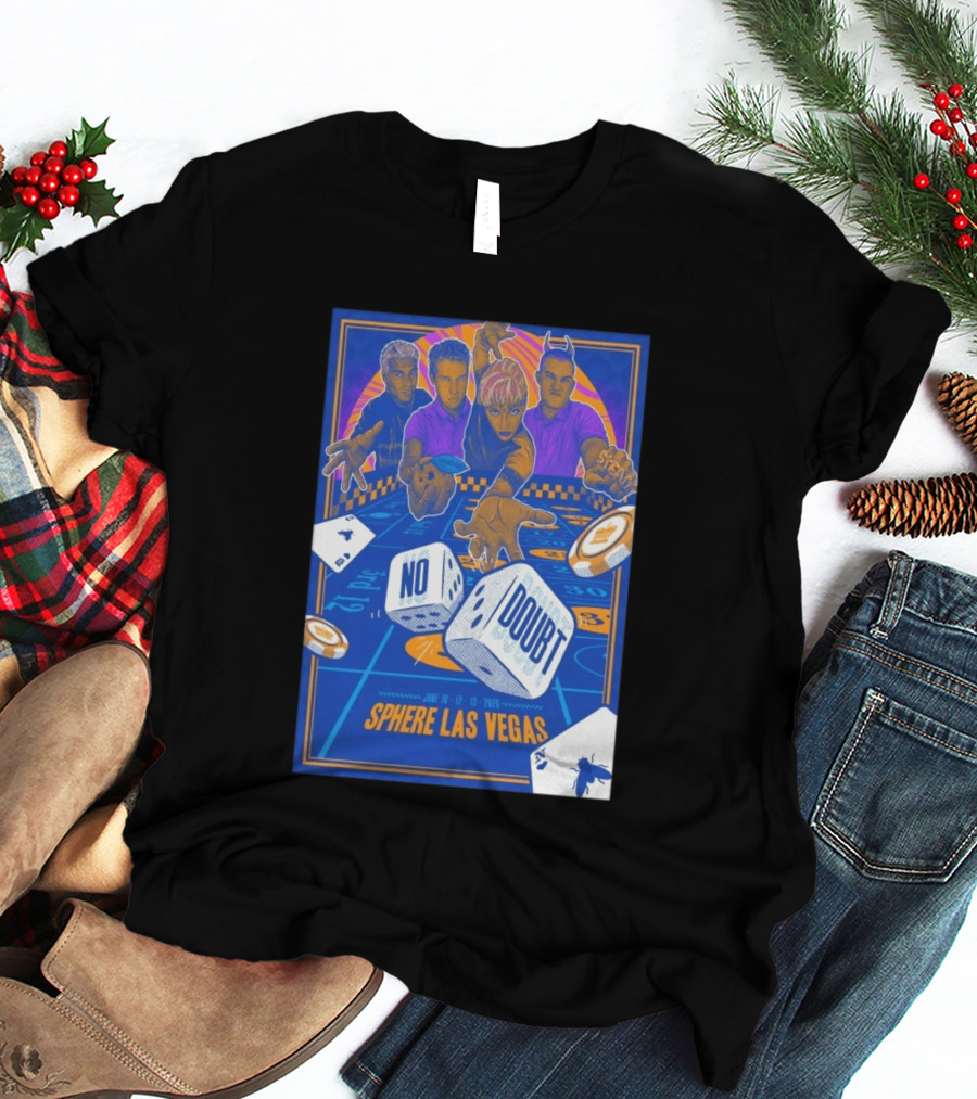 No Doubt June 10 12 13 2026 Sphere Las Vegas Casino T-Shirt