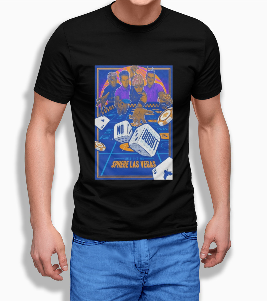 No Doubt June 10 12 13 2026 Sphere Las Vegas Casino T-Shirt
