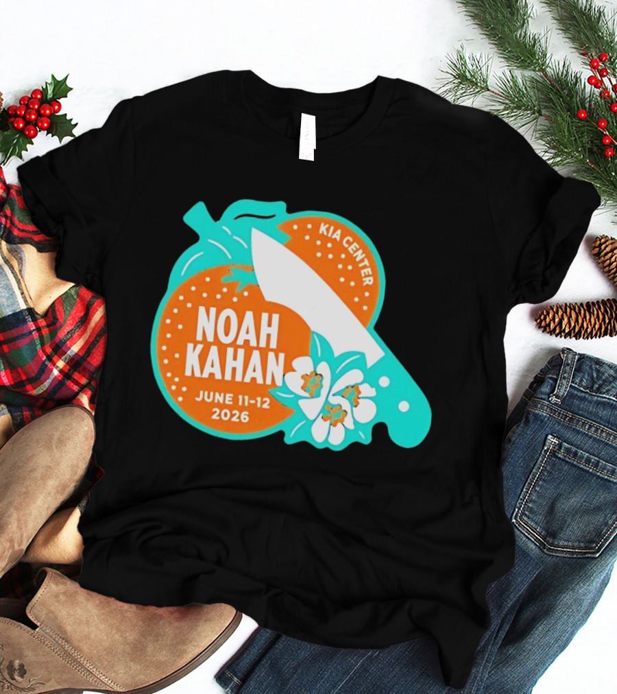 Noah Kahan June 11 12 2026 Kia Center Event Orlando FL T-Shirt