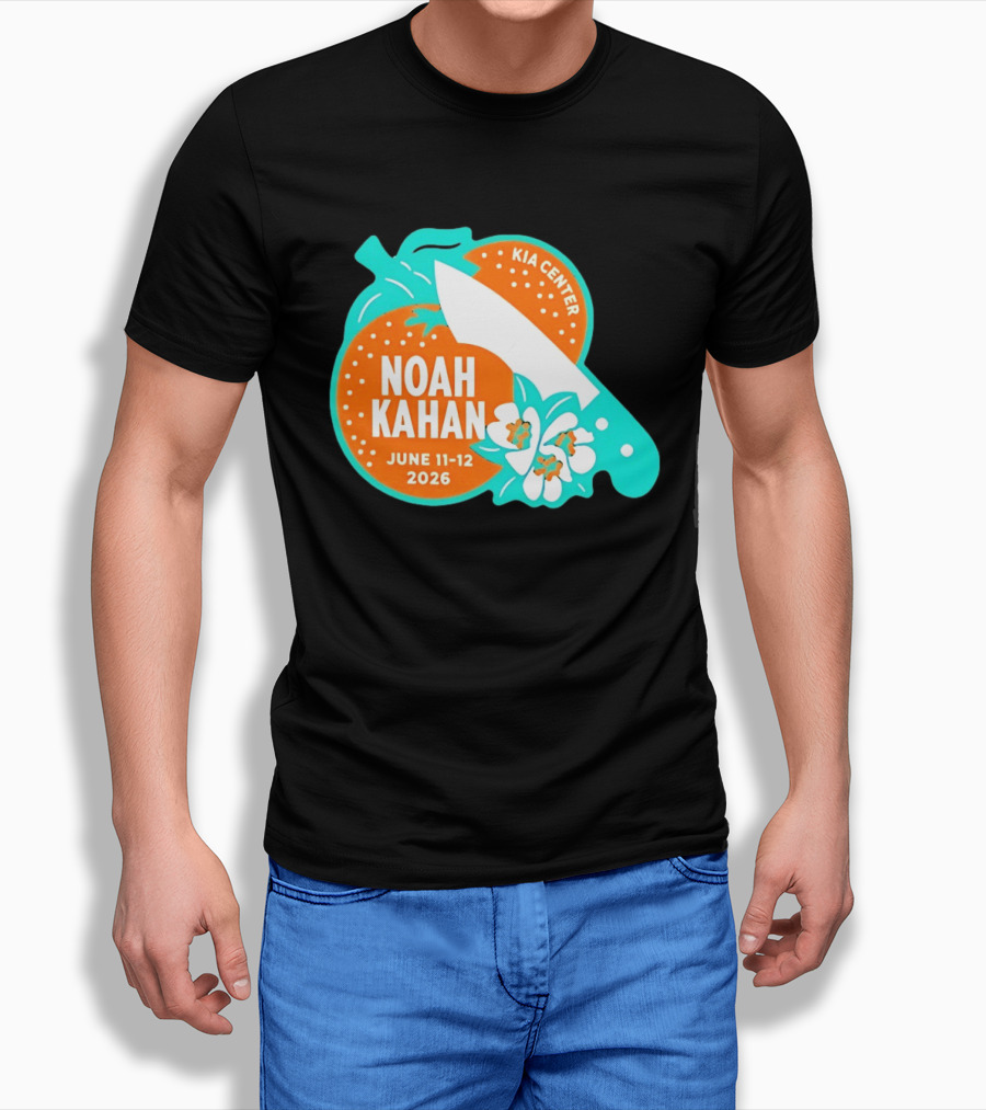 Noah Kahan June 11 12 2026 Kia Center Event Orlando FL T-Shirt