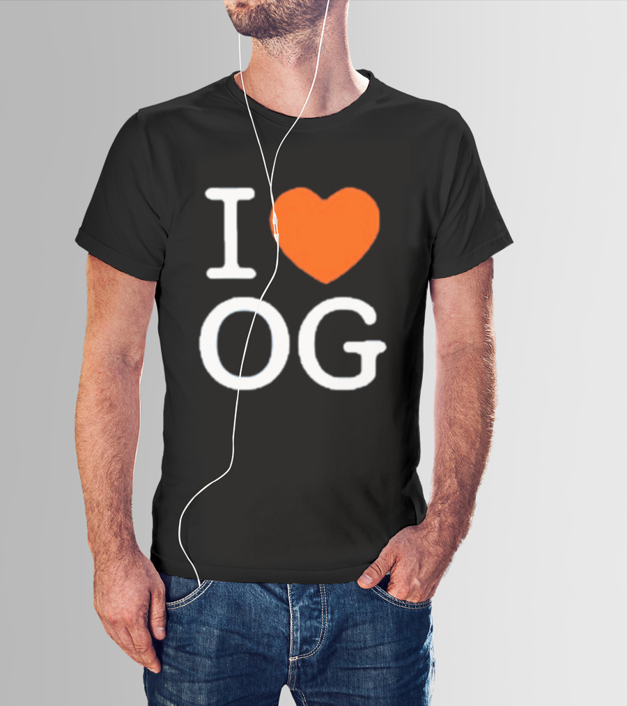 I Love OG Anunoby Orange Heart Knicks T-Shirt