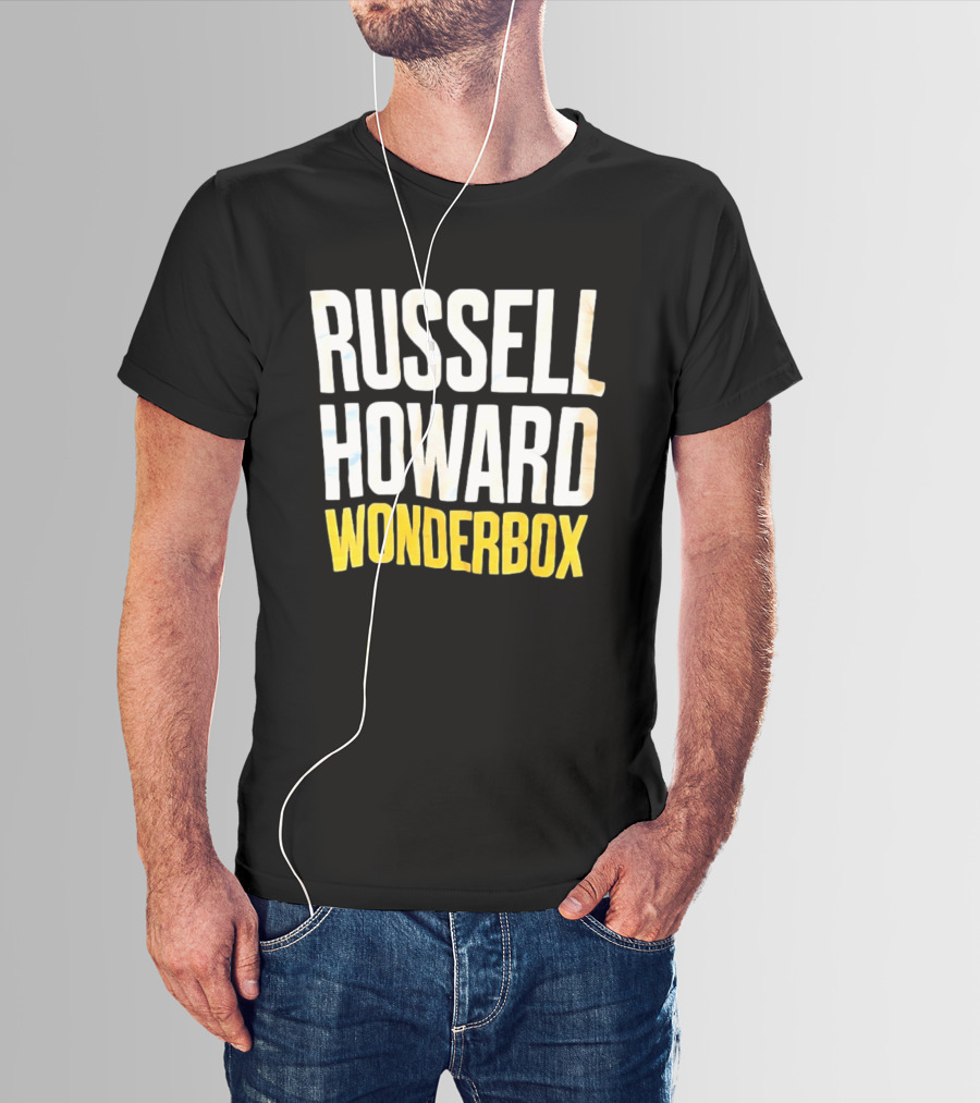 Russell Howard Wonderbox Comedy Tour Stand Up T-Shirt