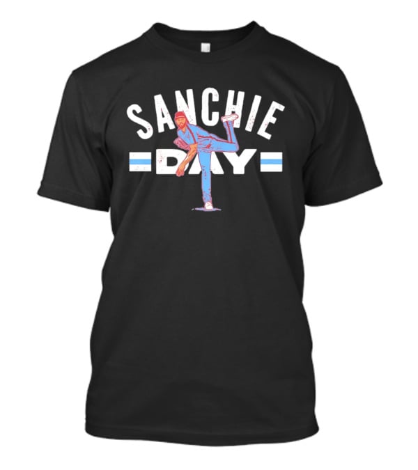 Sanchie Day Chicago Cubs Sanchez Pitcher Baseball T-Shirt