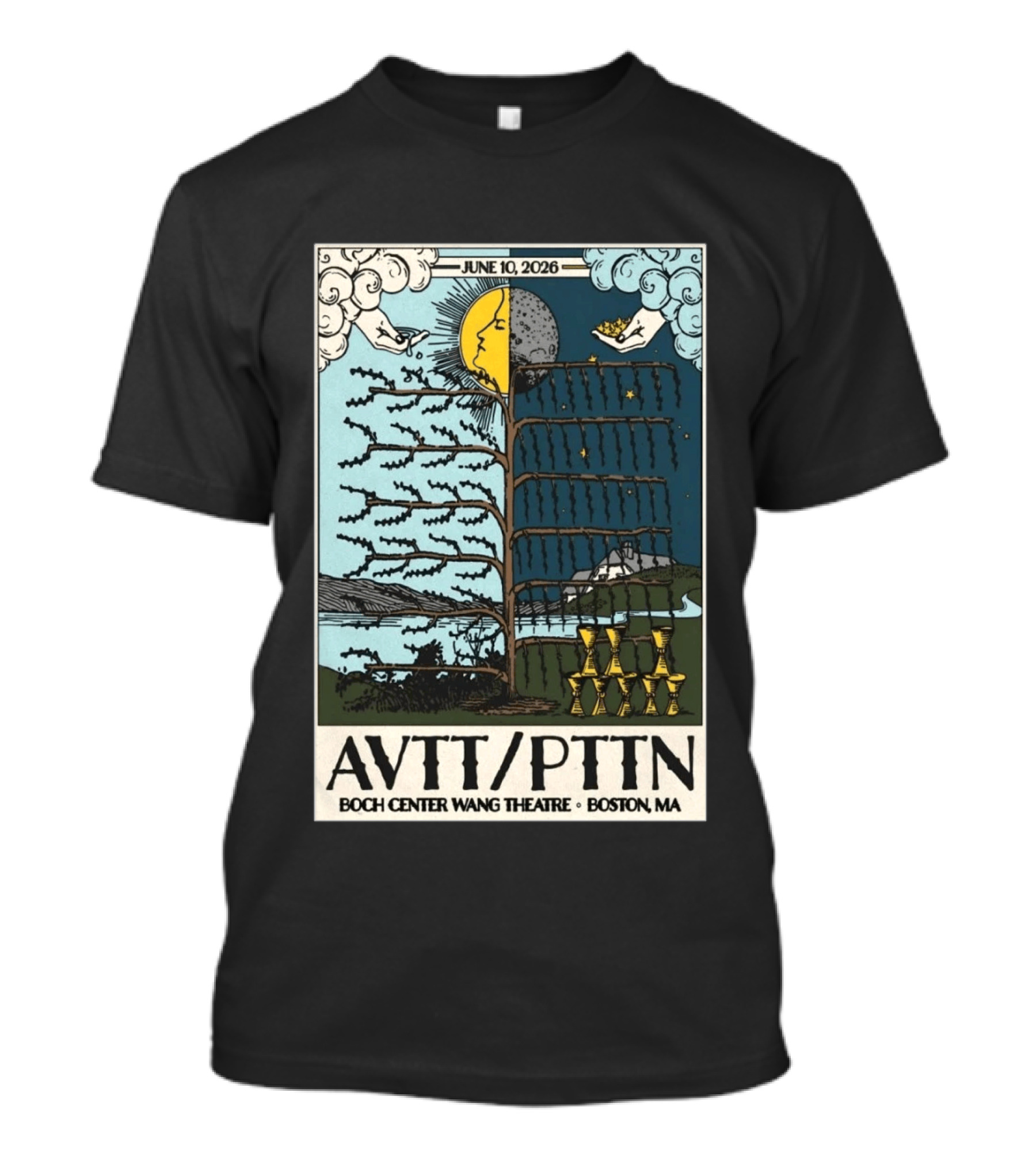 Avett Brothers June 10 2026 Boch Center Wang Theatre Boston Ma T-Shirt