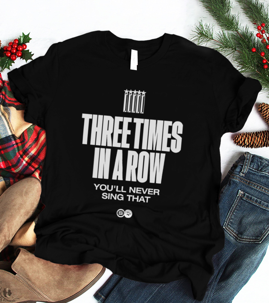 Three Times In A Row You'll Never Sing That GQ T-Shirt