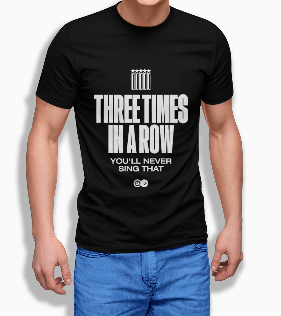 Three Times In A Row You'll Never Sing That GQ T-Shirt
