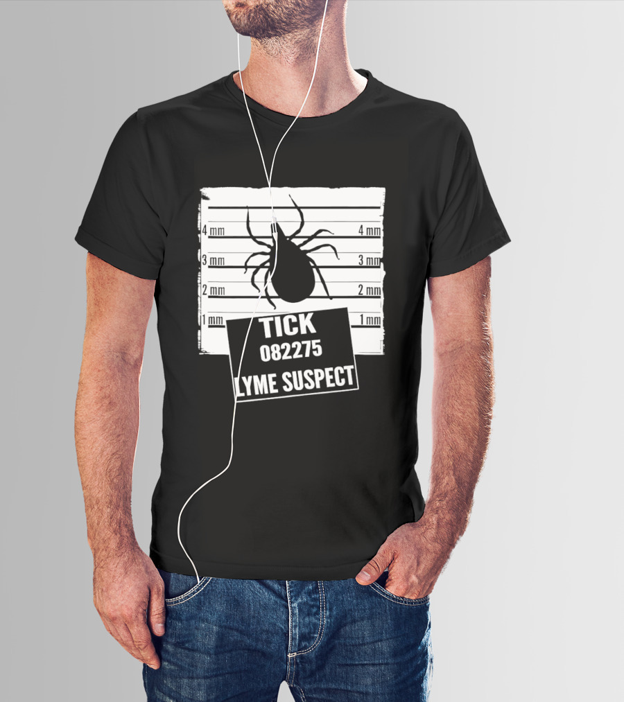 Tick 082275 Lyme Suspect Shot Insect T-Shirt
