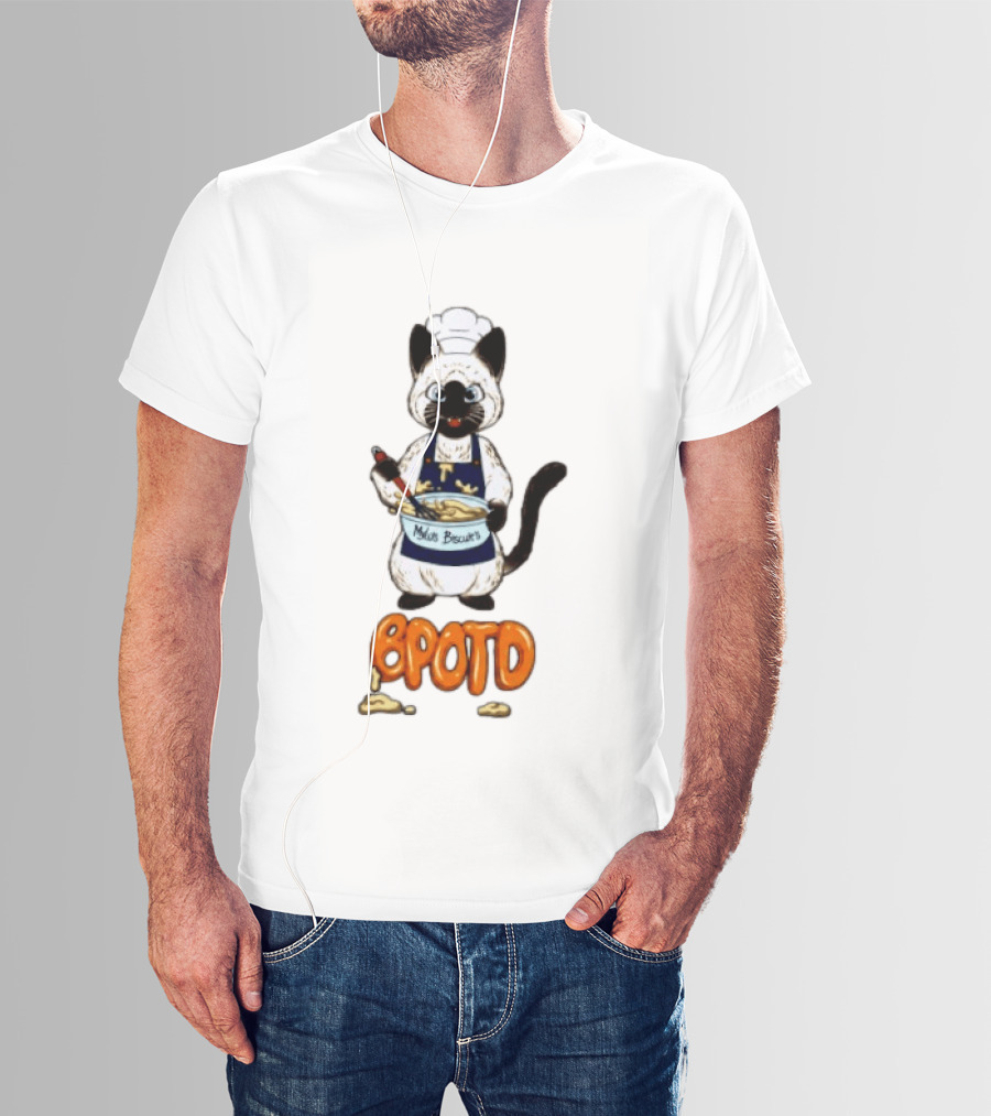 BPOTD Milo's Biscuits Cat Chef Baking T-Shirt