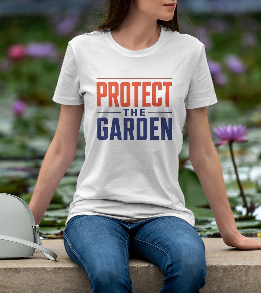 New York Knicks Protect The Garden Madison Square Basketball Team T-Shirt