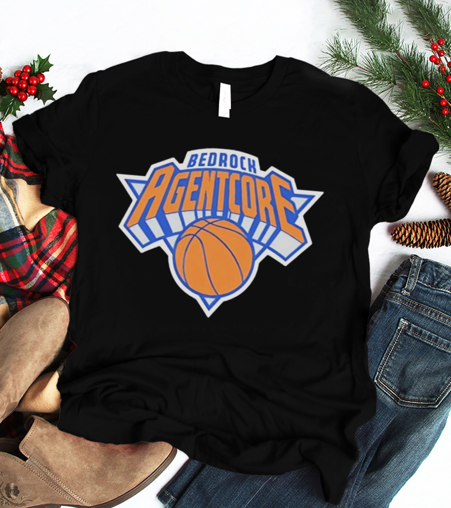 Bedrock Agentcore Basketball Style New York Knicks T-Shirt