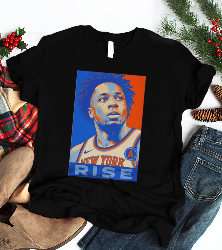 New York Knicks Rise OG Anunoby 2026 NBA Hope T-Shirt