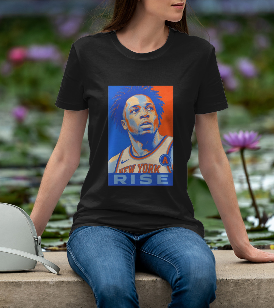 New York Knicks Rise OG Anunoby 2026 NBA Hope T-Shirt