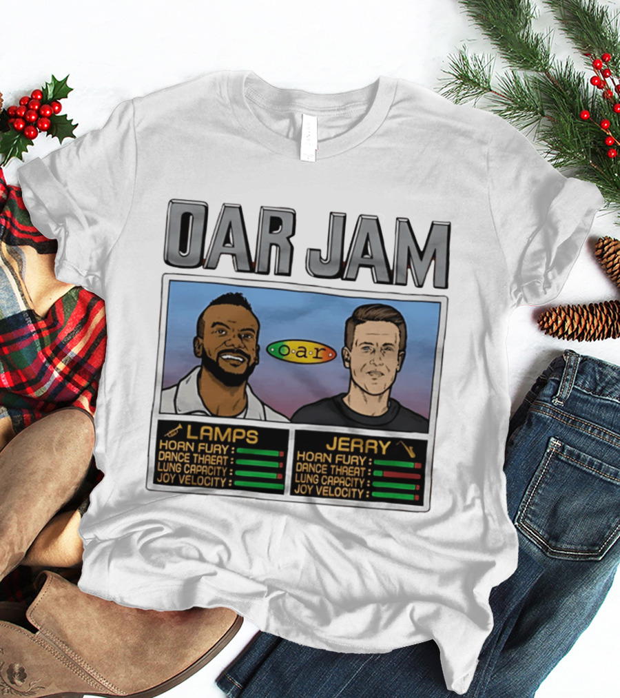 OAR Jam Lamps Jerry Horn Fury Dance Threat Lung Capacity Joy Velocity T-Shirt