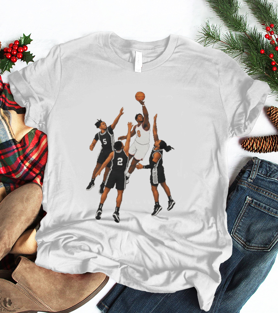 OG Anunoby Knicks Basketball Cartoon NBA 2026 T-Shirt