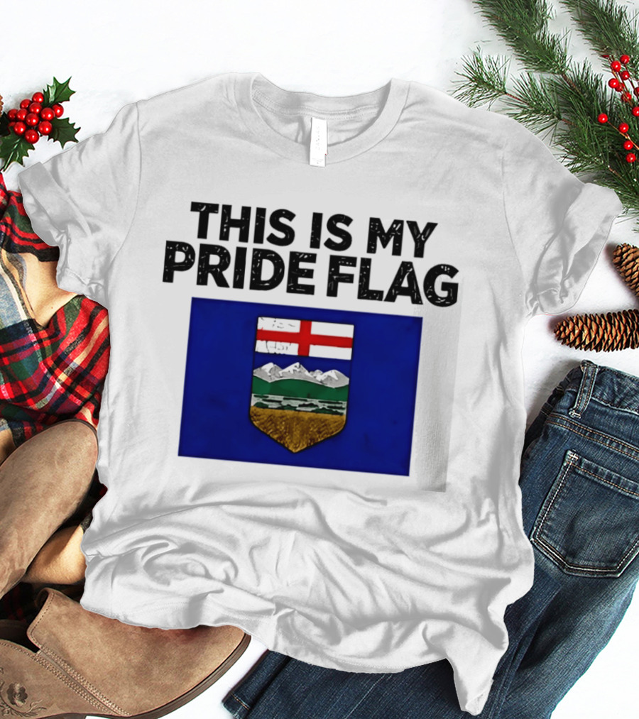 This Is My Pride Flag Alberta T-Shirt