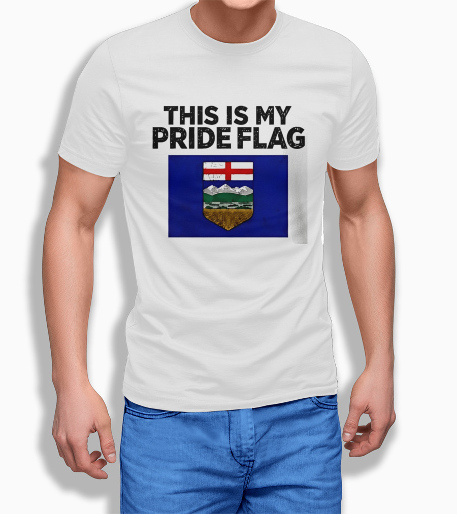 This Is My Pride Flag Alberta T-Shirt