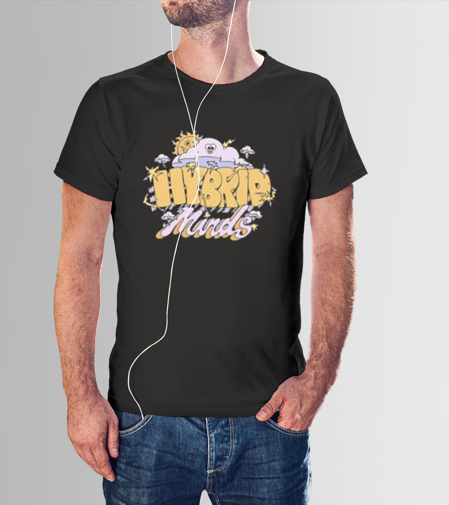 Hybrid Minds Elemental Clouds Fantasy T-Shirt