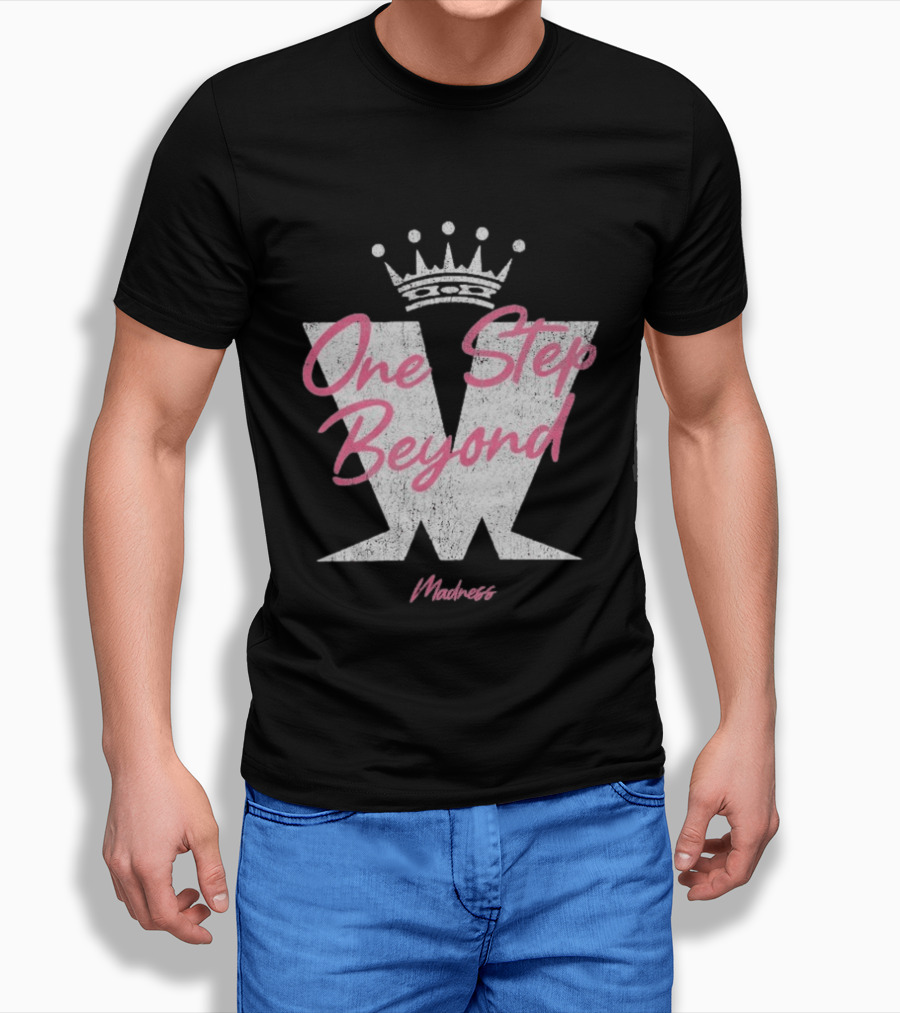Madness One Step Beyond Crown Pink W T-Shirt