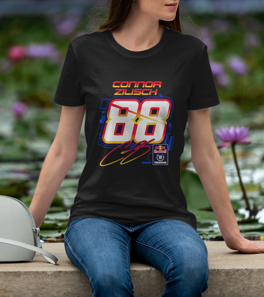 Connor Zilisch 88 Red Bull Trackhouse Racing T-Shirt