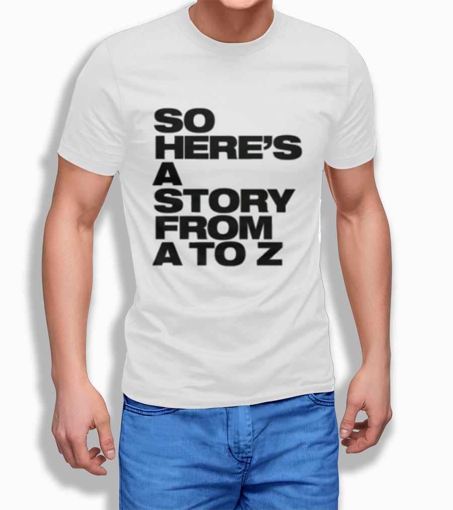 Spice Girls So Here's A Story From A To Z T-Shirt
