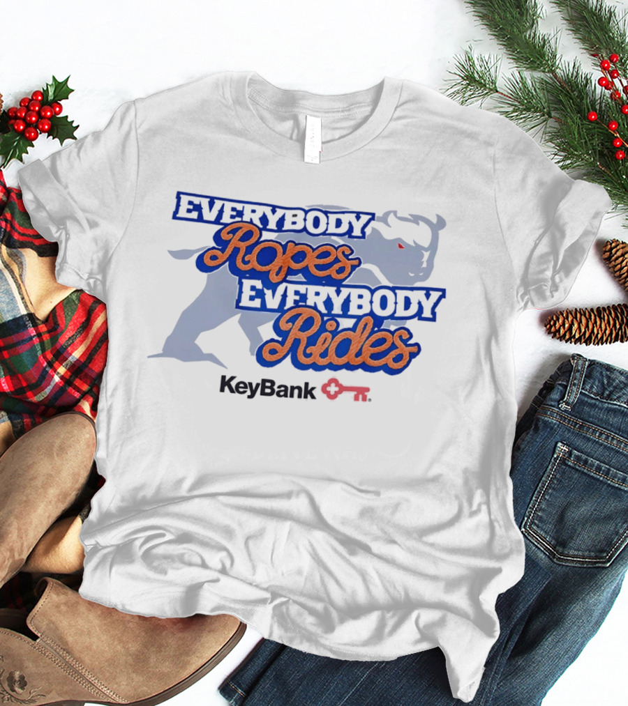 Buffalo Sabres Everybody Ropes Everybody Rides KeyBank 2026 T-Shirt