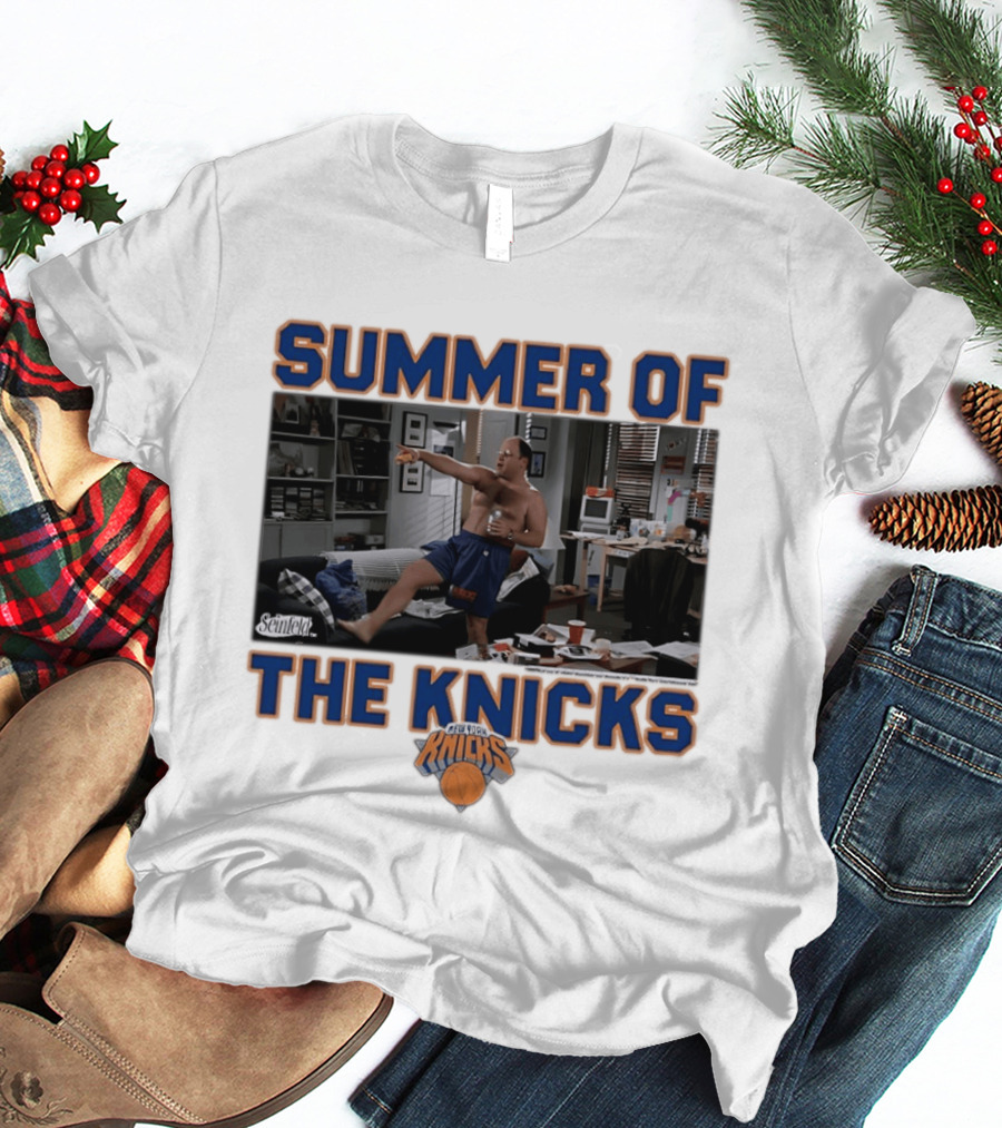 Summer Of The Knicks George Costanza Seinfeld New York Knicks Basketball T-Shirt