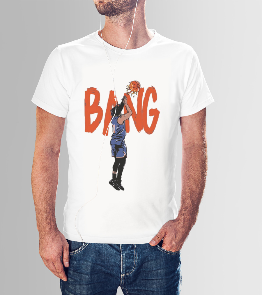 BANG Jalen Brunson New York Knicks NBA Basketball T-Shirt