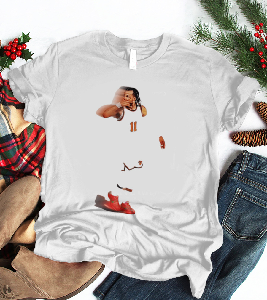 Jalen Brunson New York Knicks NBA Player Unique Distorted T-Shirt