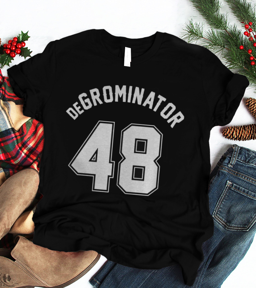 DeGrominator 48 Jacob DeGrom Texas Rangers Nation T-Shirt