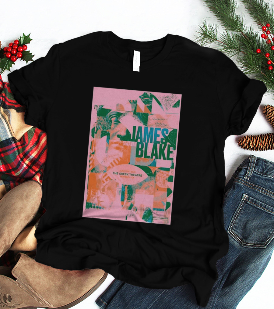James Blake June 11 2026 Greek Theatre Berkeley CA T-Shirt