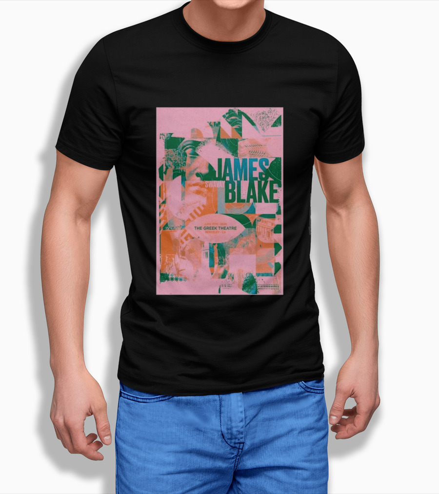 James Blake June 11 2026 Greek Theatre Berkeley CA T-Shirt