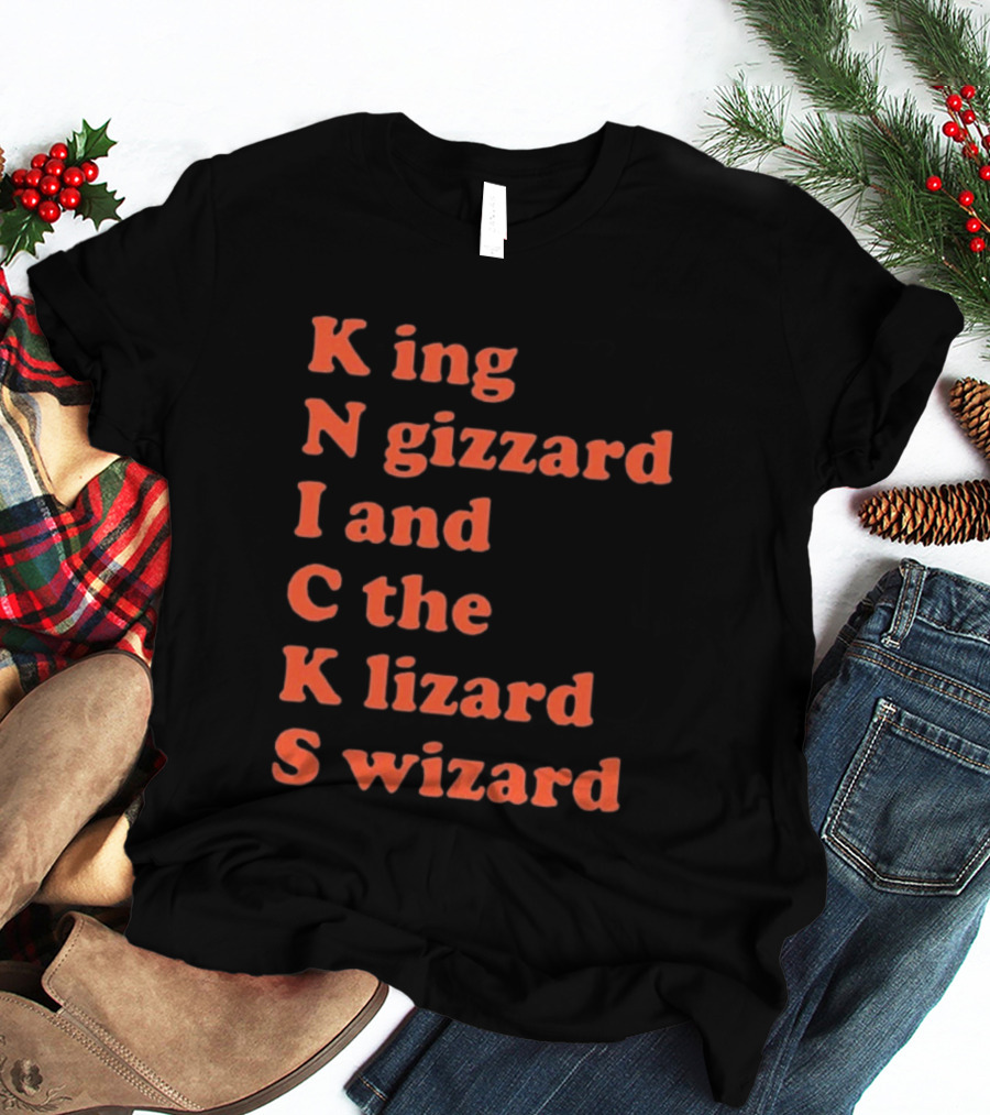 King Gizzard And The Lizard Wizard Knicks Collaboration T-Shirt