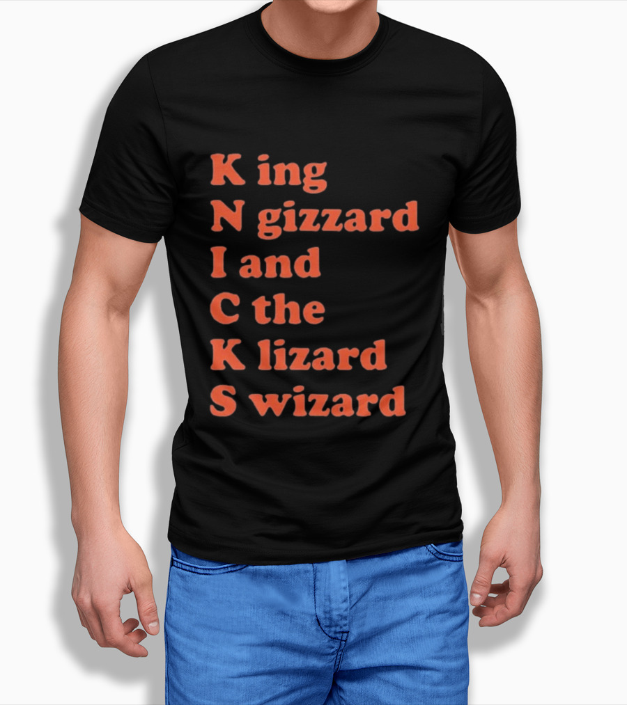 King Gizzard And The Lizard Wizard Knicks Collaboration T-Shirt