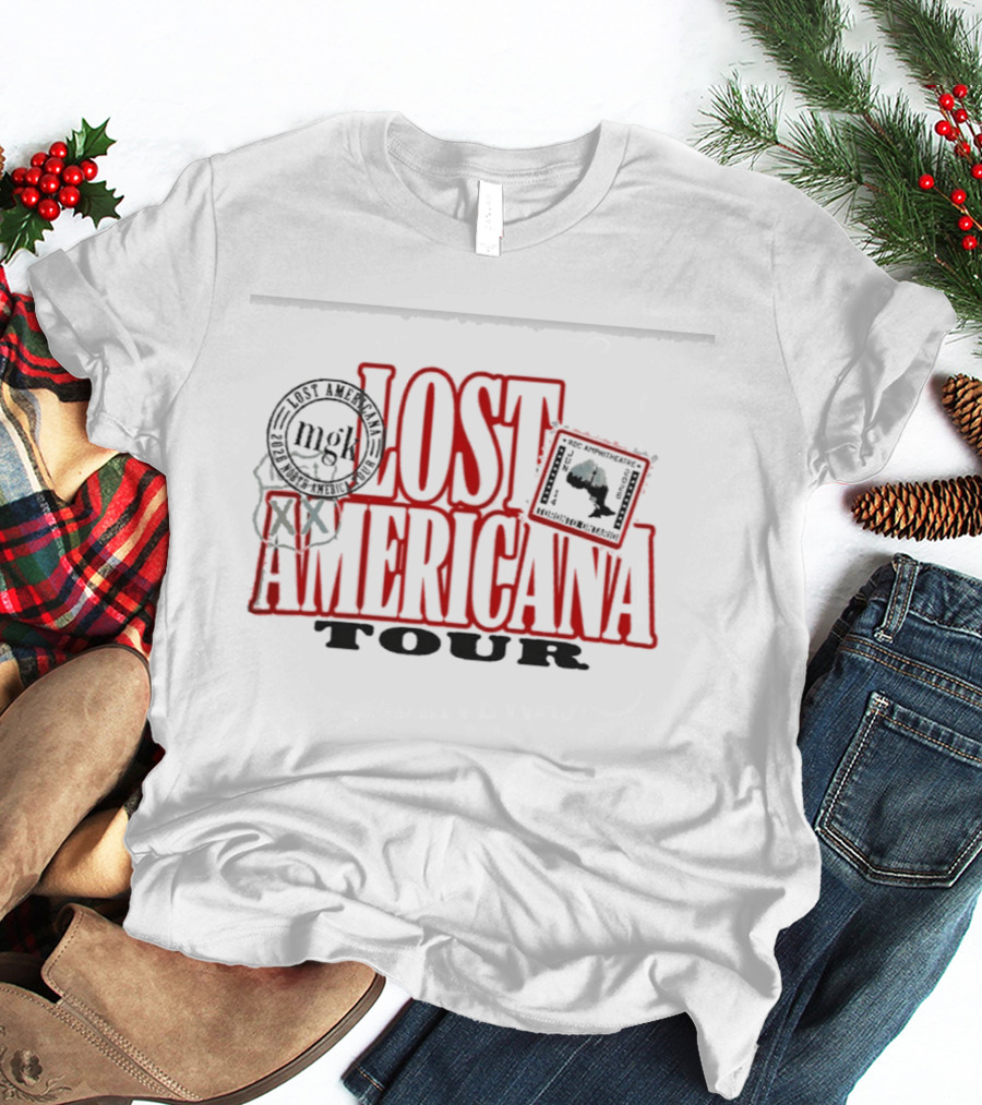 Machine Gun Kelly Lost Americana Tour 2026 Toronto Exclusive June 14 RBC Amphitheatre T-Shirt