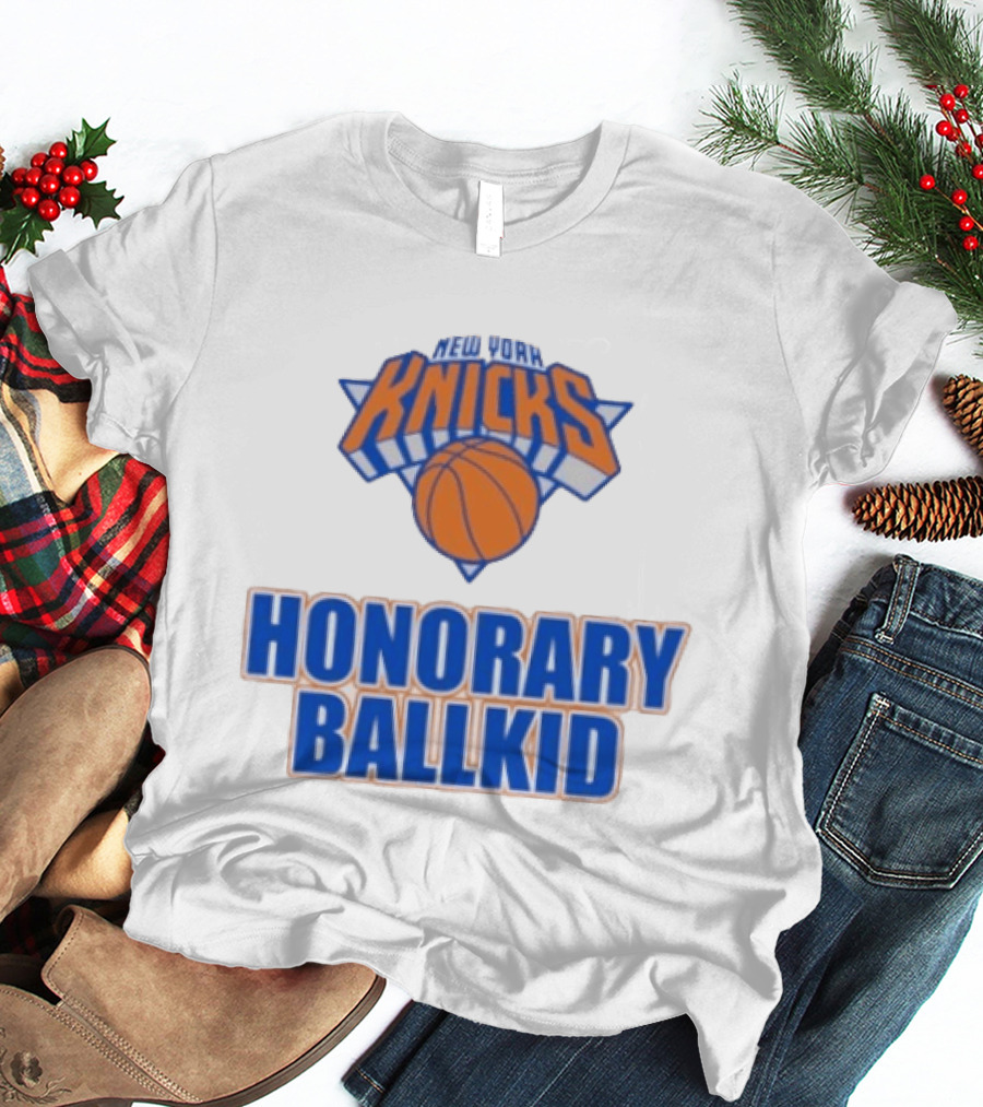 New York Knicks Honorary Ballkid Recognition T-Shirt