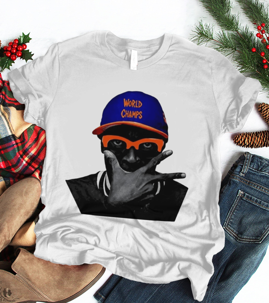 Spike Lee Knicks World Champs Alway Knicks T-Shirt