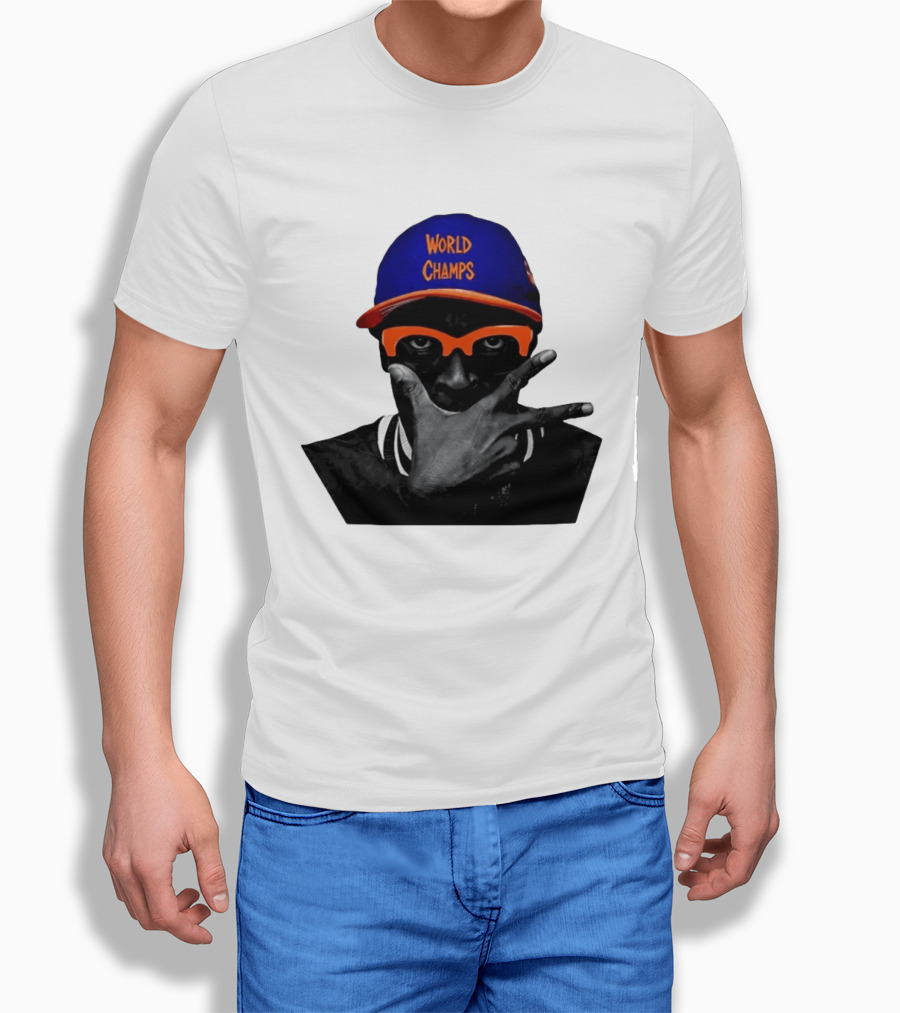 Spike Lee Knicks World Champs Alway Knicks T-Shirt