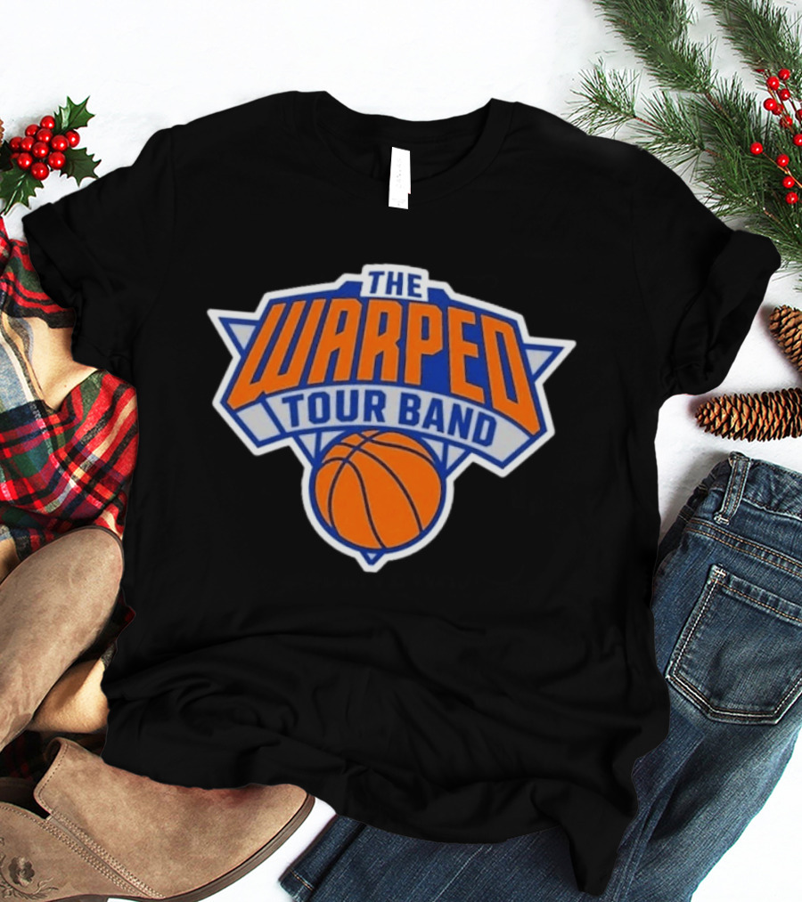 New York Knicks The Warped Tour Band Basketball T-Shirt