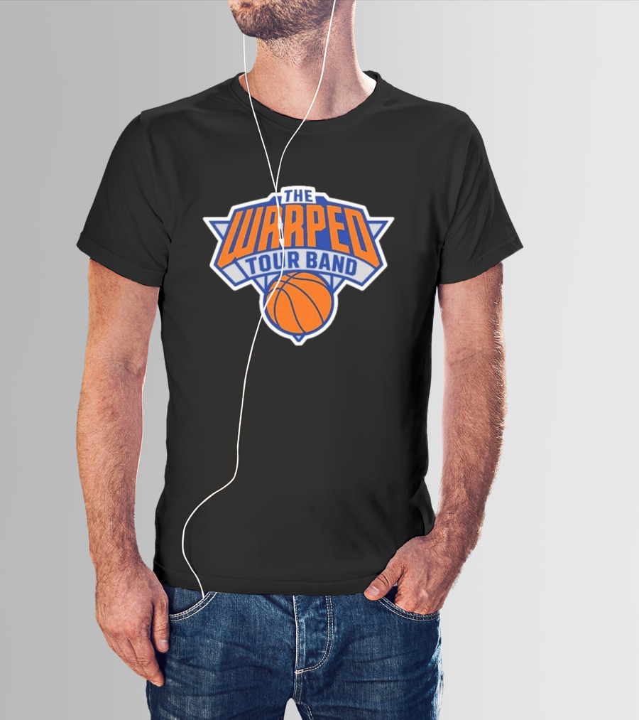 New York Knicks The Warped Tour Band Basketball T-Shirt