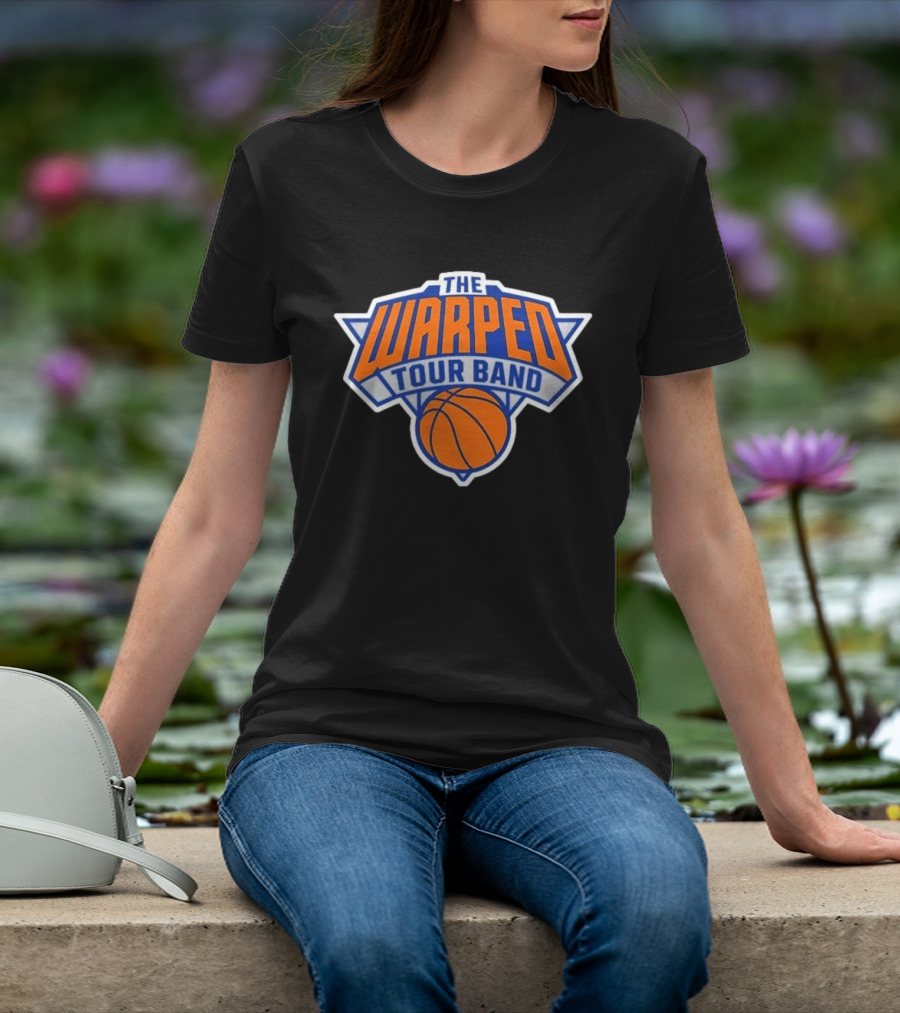 New York Knicks The Warped Tour Band Basketball T-Shirt