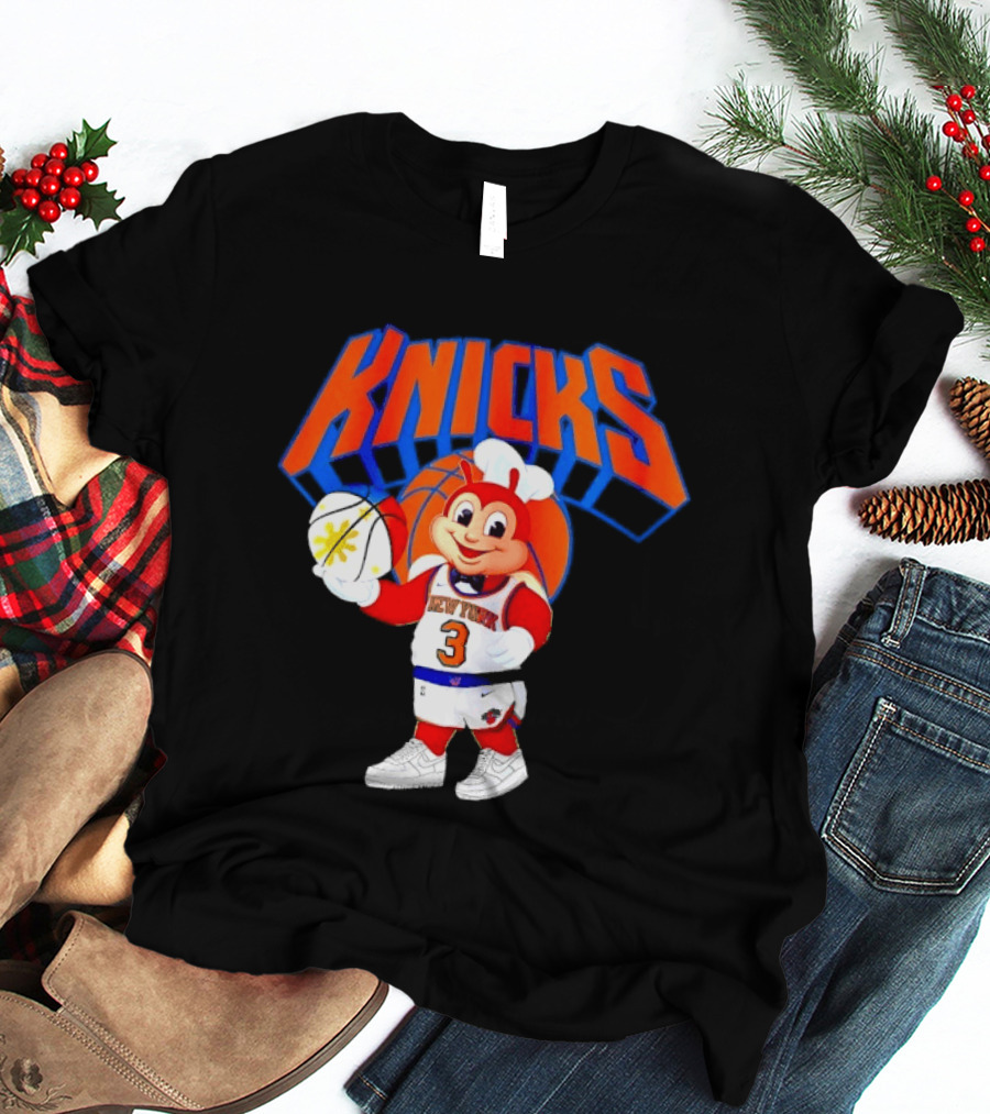 Jollibee New York Knicks Collaboration Jersey 3 T-Shirt