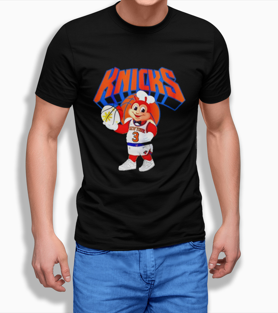 Jollibee New York Knicks Collaboration Jersey 3 T-Shirt
