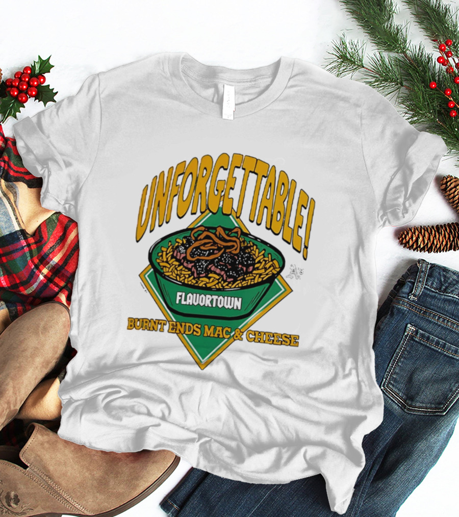 Unforgettable Flavortown Burnt Ends Mac & Cheese T-Shirt