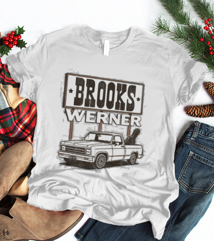 Brooks Werner Vintage Truck Billboard T-Shirt