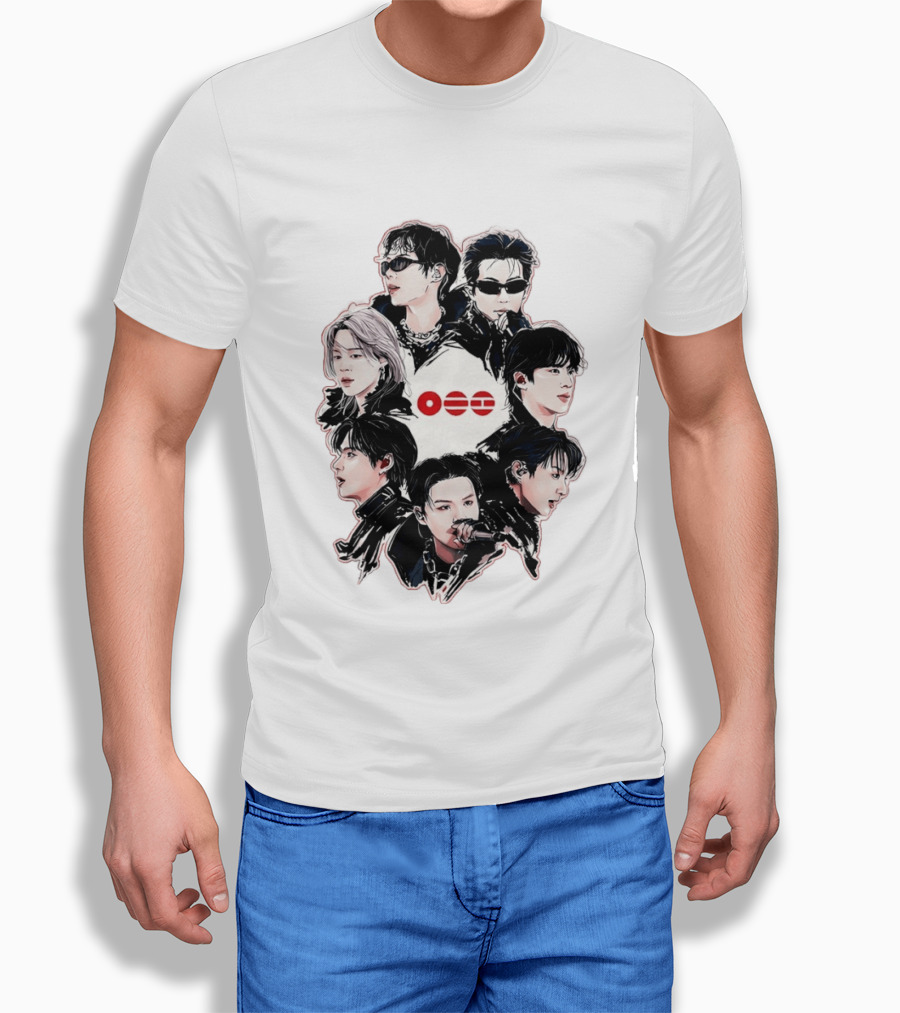 BTS Kpop ARMY Concert Seven Members T-Shirt