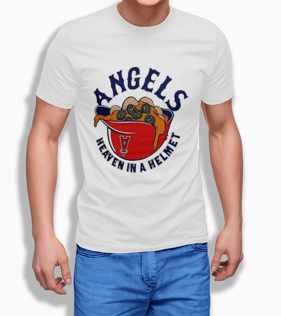 Los Angeles Angels Heaven In A Helmet T-Shirt