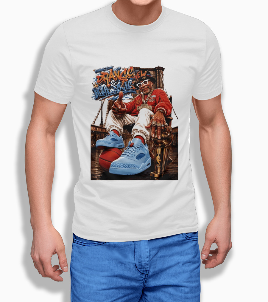 Director Orange And Blue New Champions NBA Basketball T-Shirt